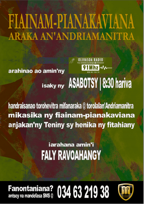 Affiche Olivasoa Radio - final